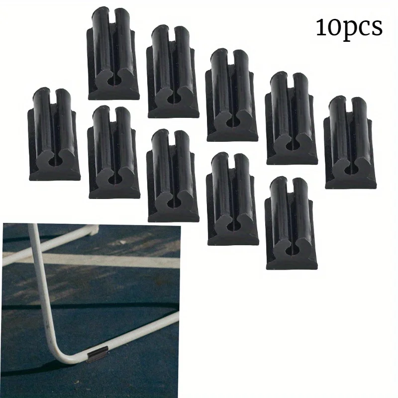 

10 шт. U-образная трубчатая карта, открывающаяся подставка для ног, арочный чехол для стула, чехол для ног, пряжка для офисного стула, противоскользящий защитный чехол