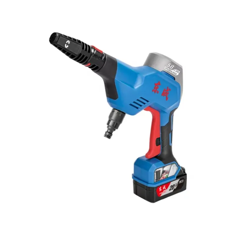 Dongcheng Professional DCQW2058BDM Industrial DIY Cordless 20V Brushed Motor 480W 5.8Mpa Pressure Washer 13-18min Runtime Car