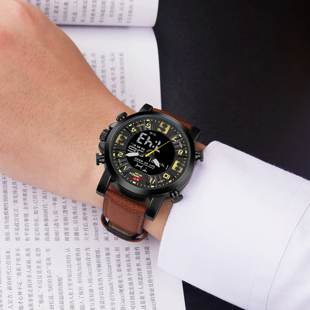 Man watch high-end luxury quartz wrist Clock waterproof official-website automatic movement Watch Gifts for men Japanese mov