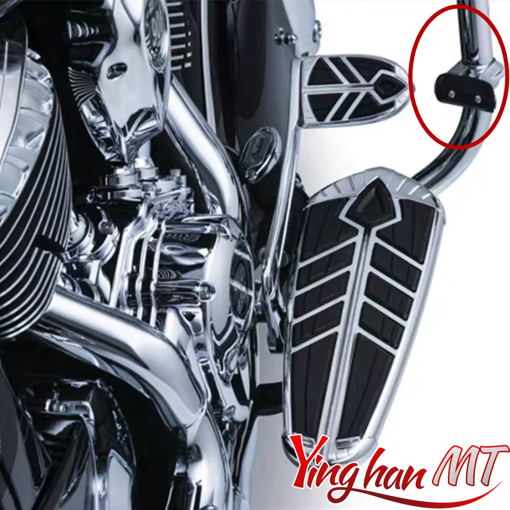 Image of Highway Bar Lange Fußrasten für Indian Chief Dark Horse Chieftain Vintage Springfieid Roadmaster Challenger Scout 14-24