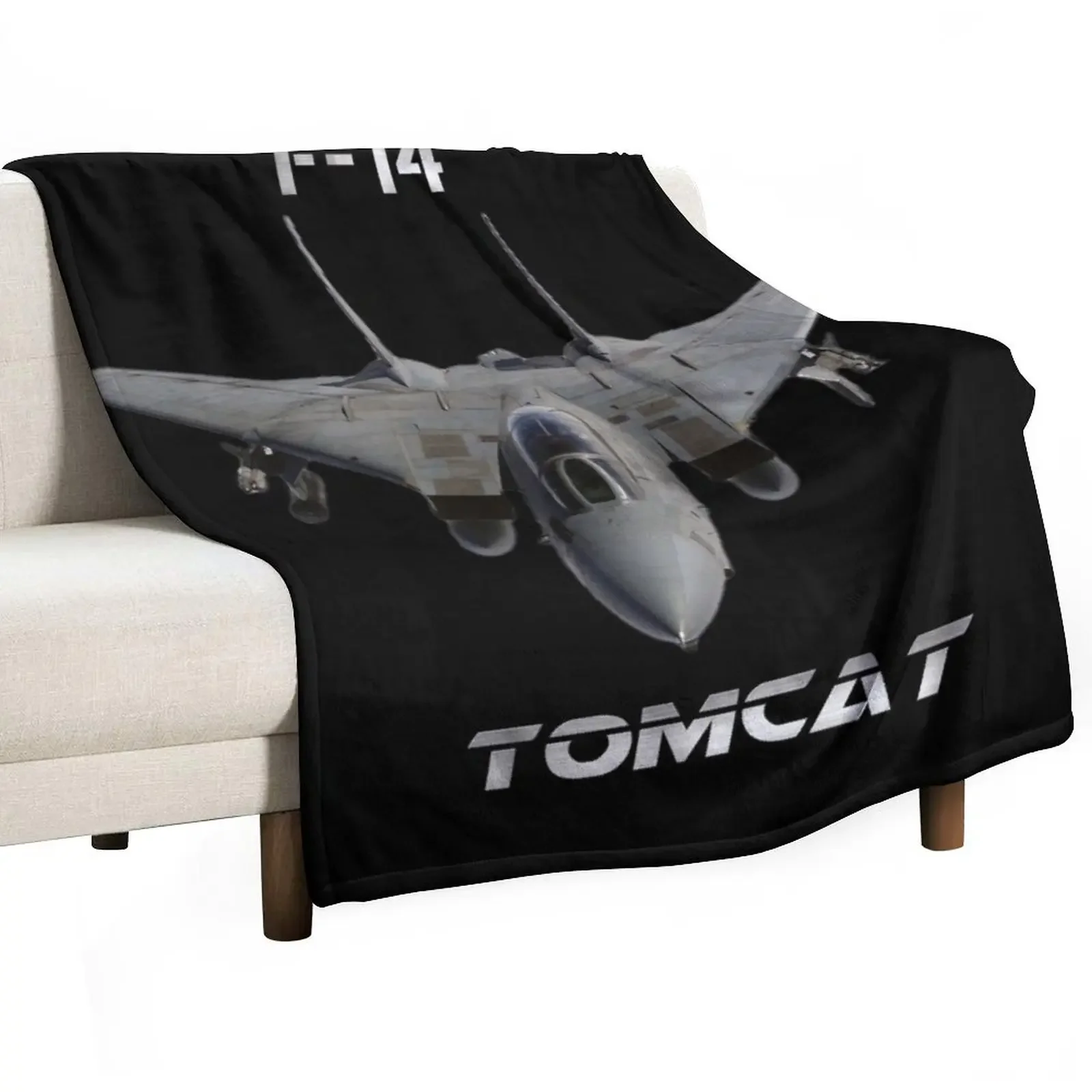 

F-14 Tomcat Throw Blanket Decoratives blankets ands Blankets