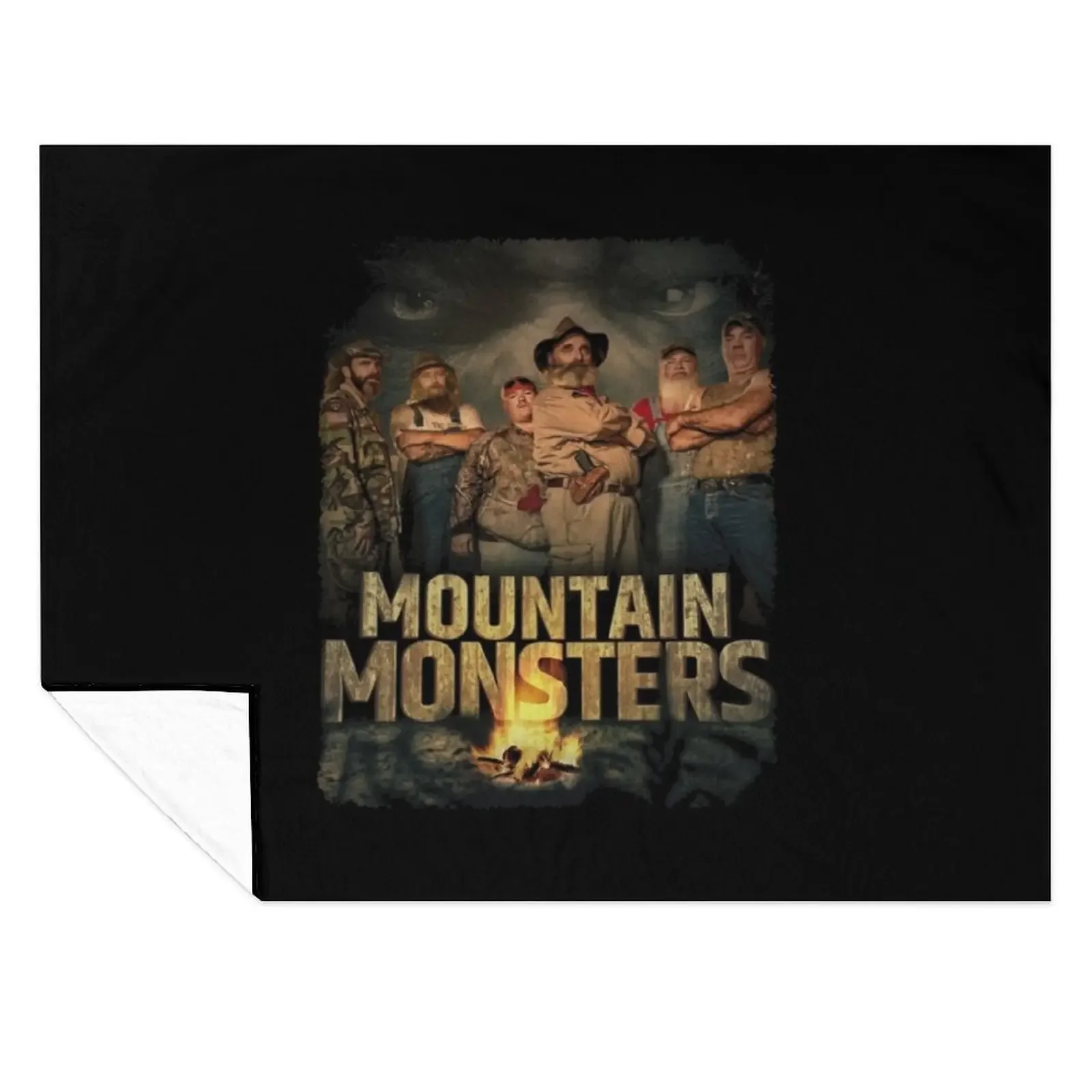 

Bigfoot, Werewolf, Hellhound, Lizard Man, and Mothman Throw Blanket Vintage Winter beds For Baby Blankets