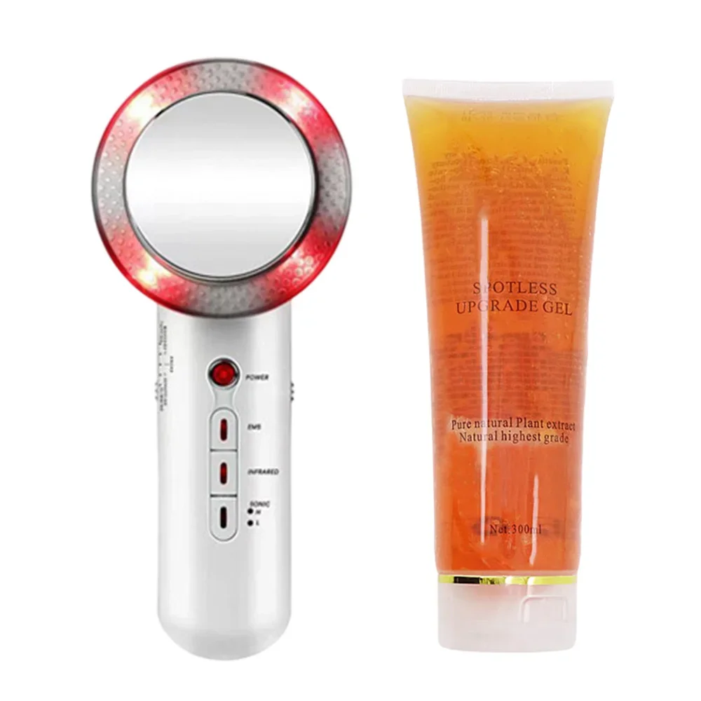 

Ultrasonic 3 IN 1 Cavitation EMS Body Slimming Massager Slimming Gel Fat Burner Anti Cellulite Infrared Therapy Skin Care Beauty