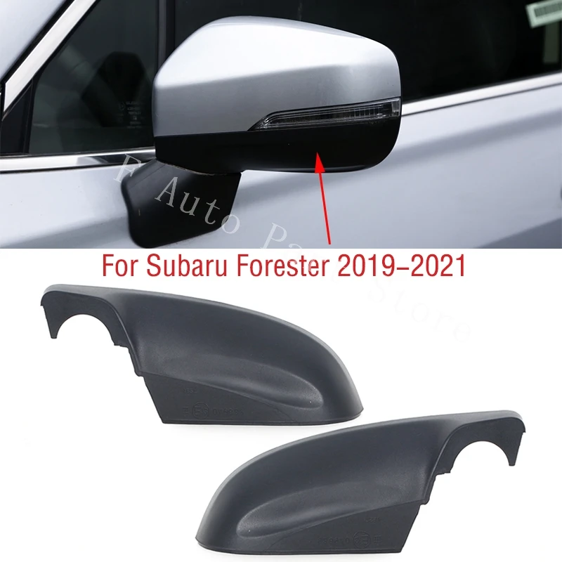 

For Subaru Forester 2019-2021 Car Exterior Rearview Wing Door Side Mirror Lower Bottom Base Cover Shell Lid Cap