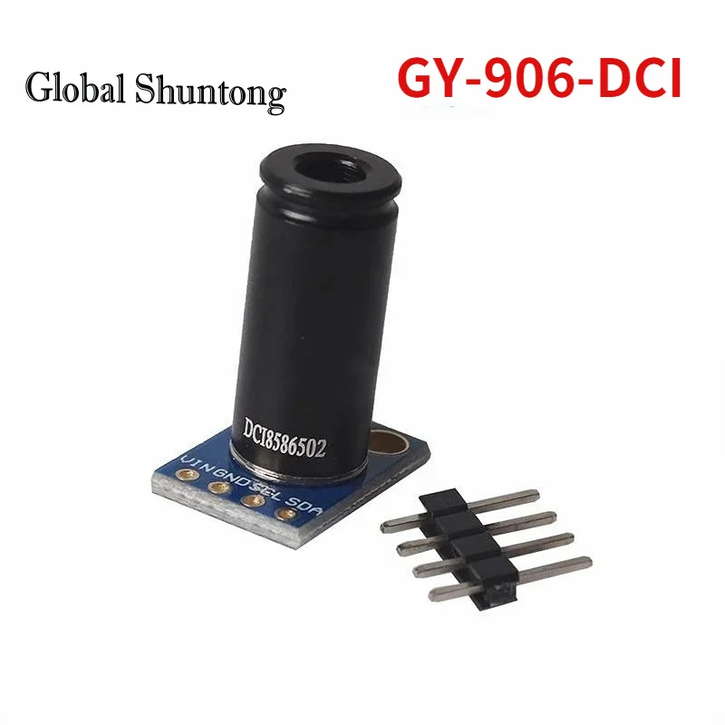 Modul Termometer Inframerah Non-kontak Digital Sensor IR Suhu Tanpa Sentuh GY-906 3-5V IIC UNTUK Arduino