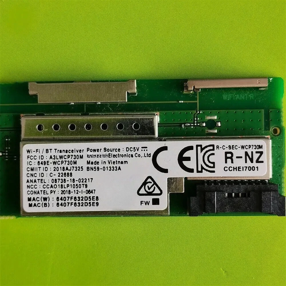 BN59-01333A WiFi Module is for QN43LS03TAF QN32LS03TBF QN43LS03BAF QN50LS03ADF QN55LS03TAF QN75LS03TAF QN82Q850TAF
