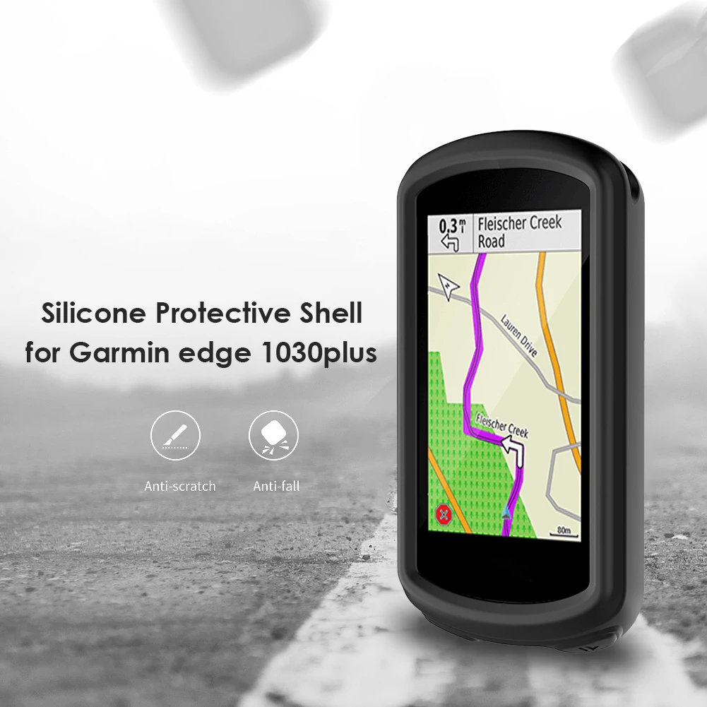 For Garmin Edge 1030 Plus GPS Protective Shell Silicone Bike Computer Cover Case