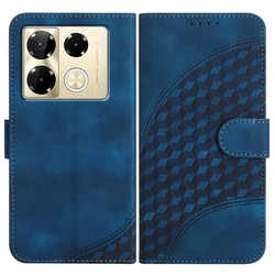 Leather Phone Case for Infinix Note 40 Pro Case Solid Color Flip Stand Cover for Infinix Note 40 Pro 40X 40Pro Plus 5G Etui Capa