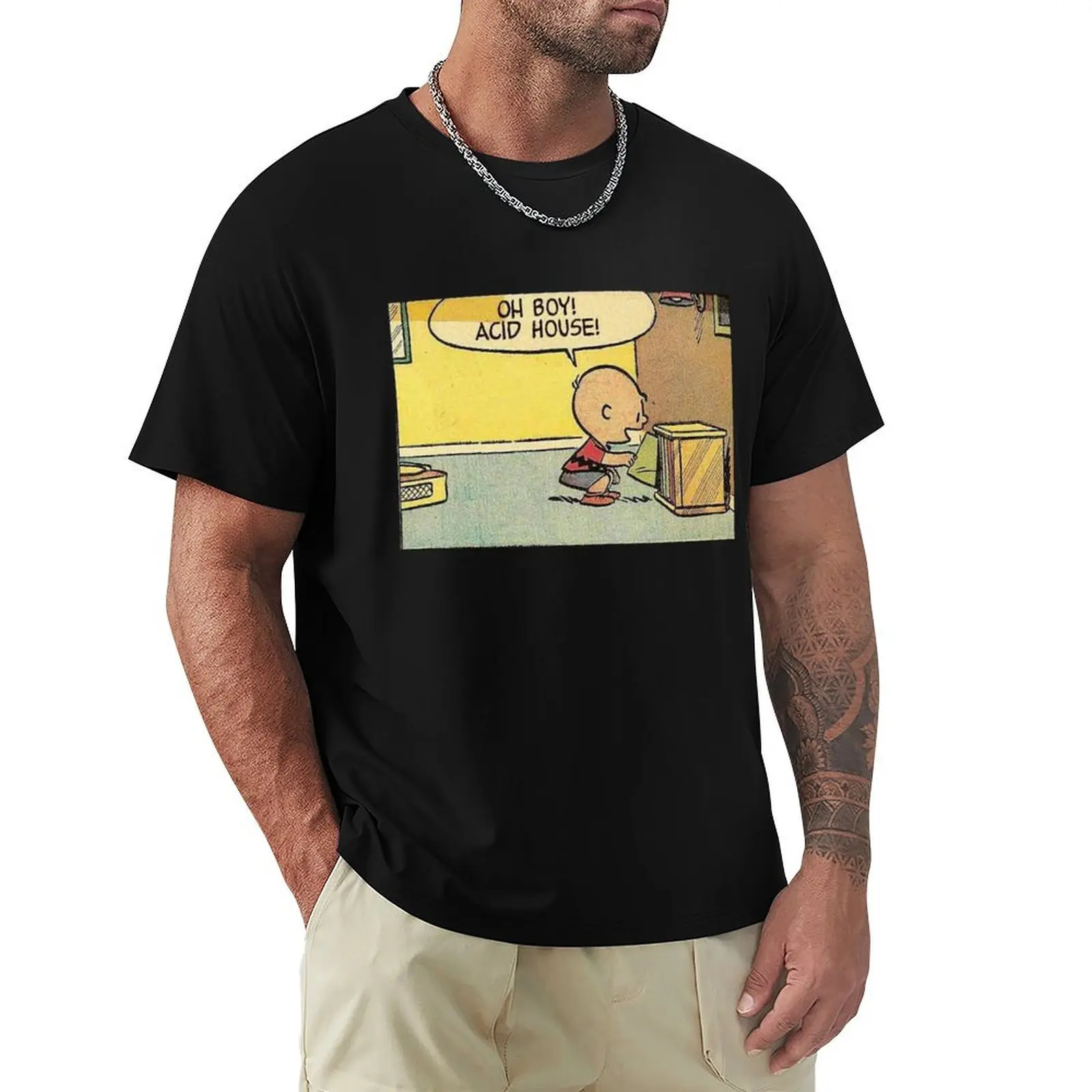 

Acid House T-Shirt blanks tees anime shirt mens t shirts top quality