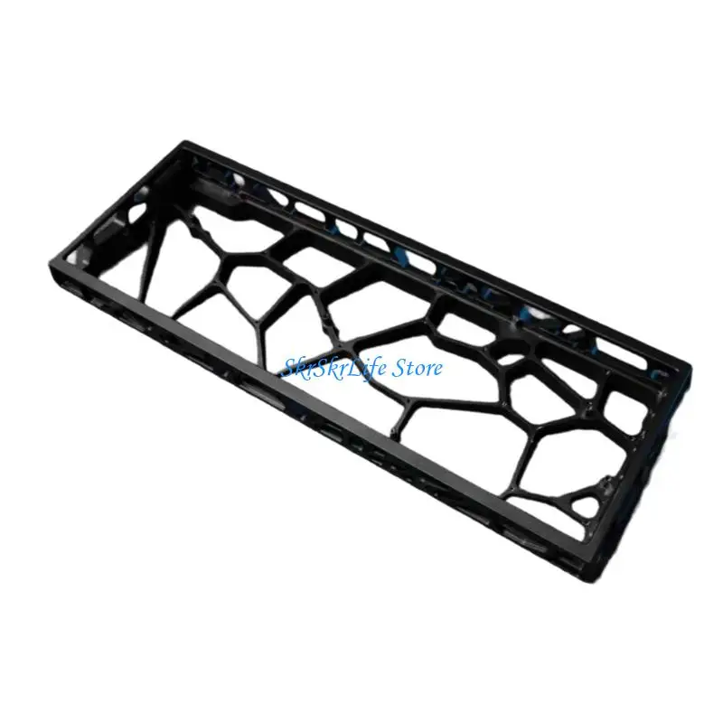 E65E GH60 Metal Aluminum Keyboard Frame Case Wide Compatibility Cooling Efficiency