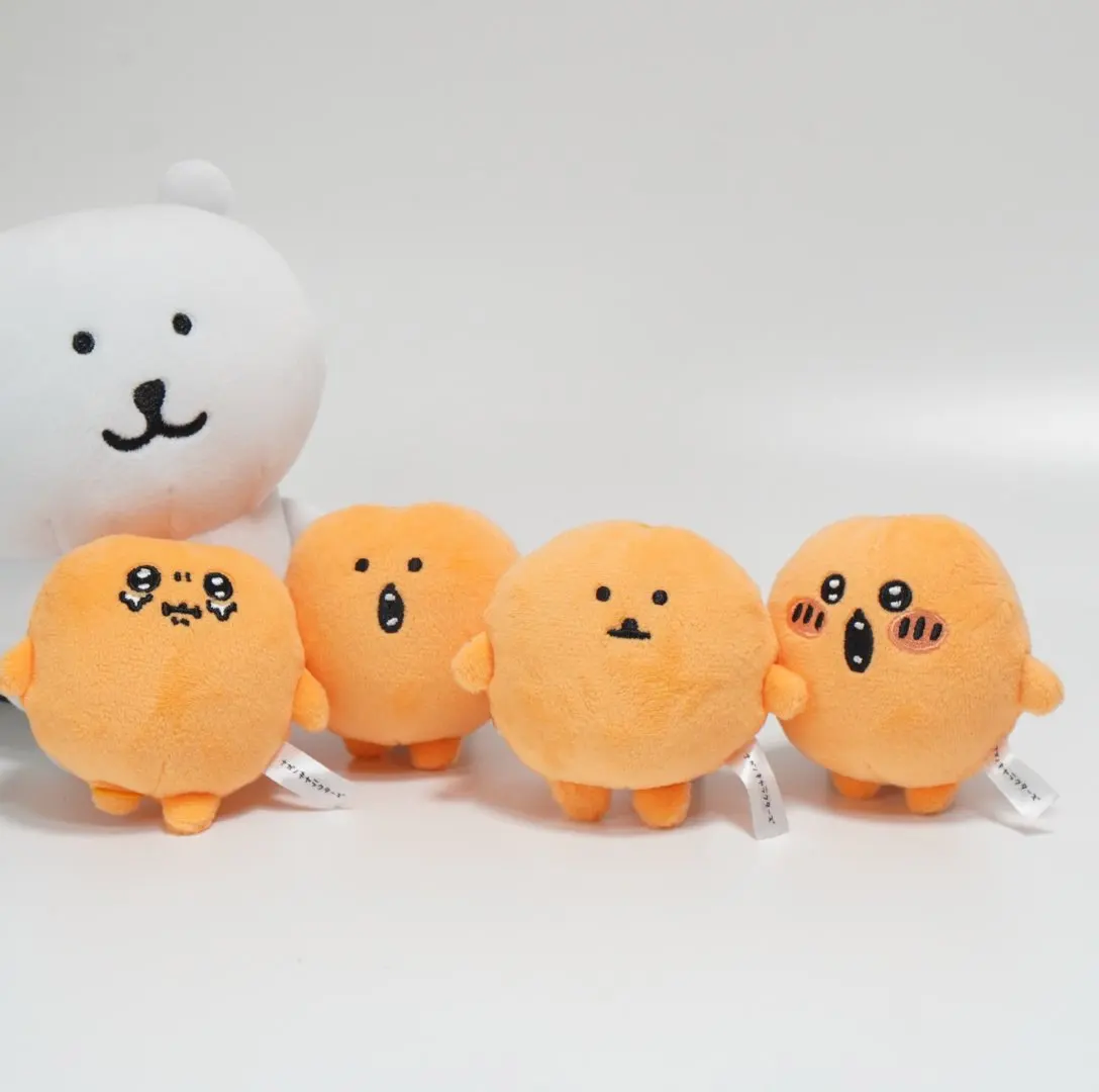 Kitan capsule toys cute kawaii Mole Japanese Croquette Plush Toy BIG marmot rat Cafe yellow round stuffed mascot pendant figures