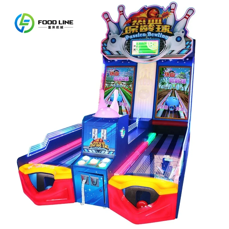 Bowling Game Arcade Machine Commercial Sports Entertainment Equipment for Amusement Centers and Parks