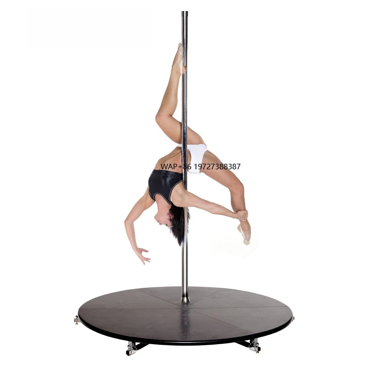 نسخة محدثة من مجموعة أدوات مسرح الرقص، رقص القطب مع مسرح ثابت قابل للإزالة #1