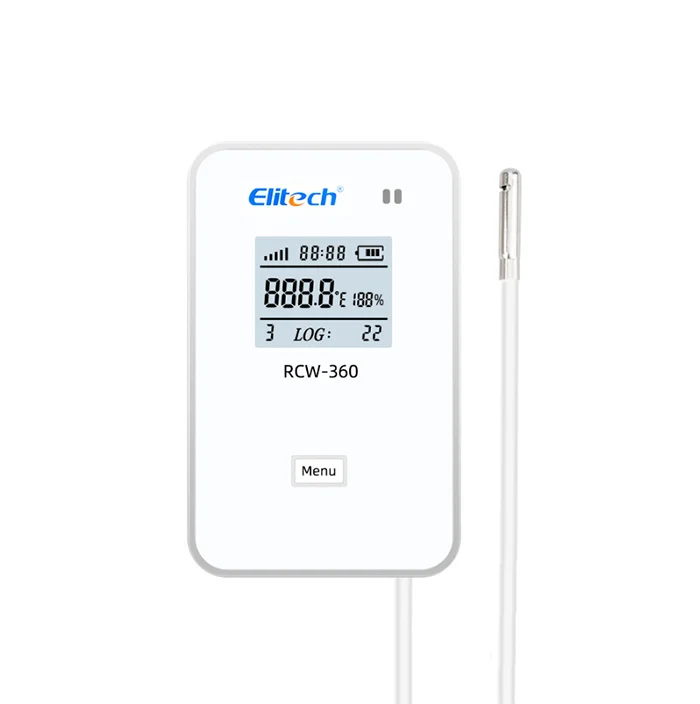 Digital thermometer temperature and humidity data recorder 2G/4G/WIFI connection vaccine refrigeration