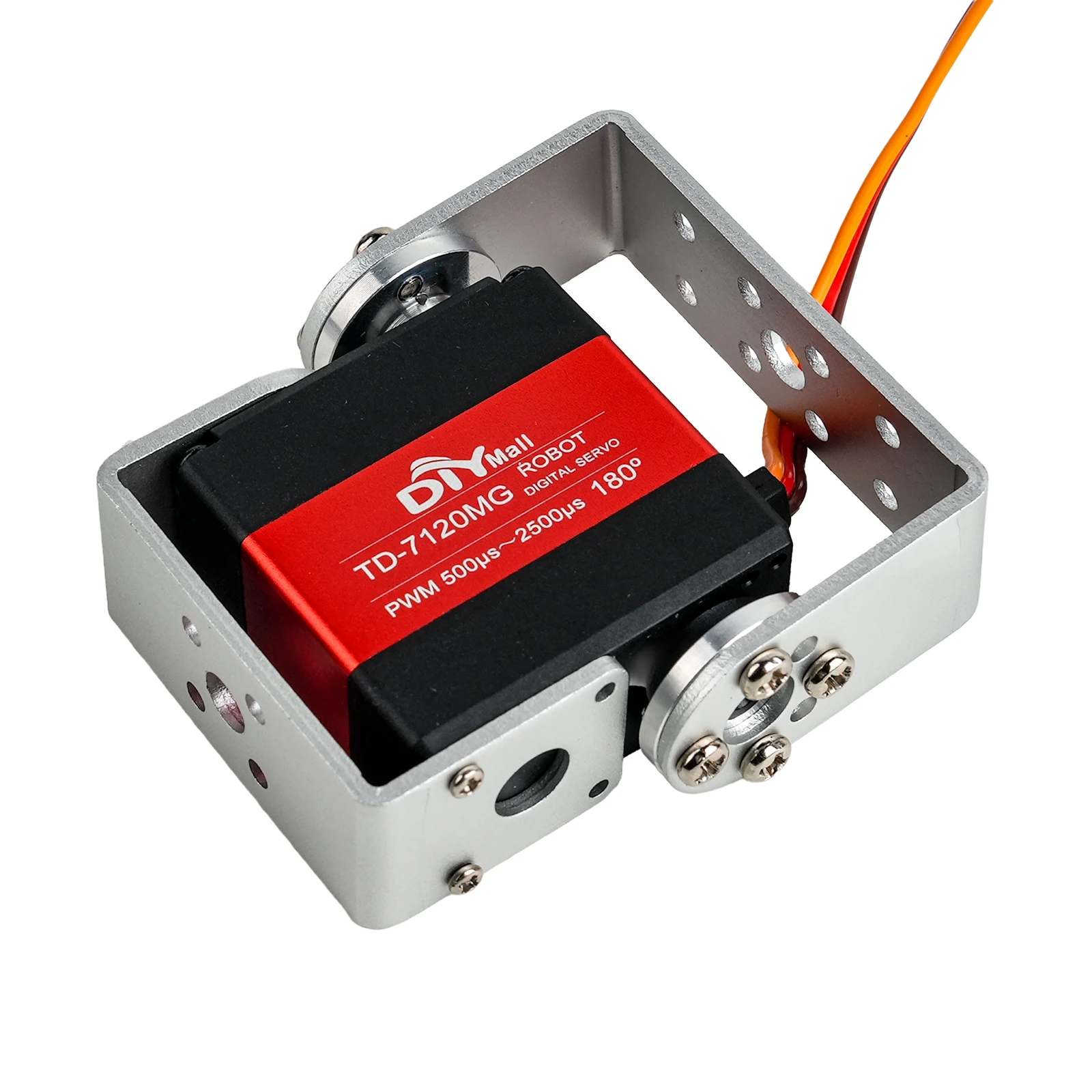 15KG/20KG/25KG/30KG/35KG Metal Digital Servo 4.8-8.4V 180/270 Degree Dual Axis Brushed Motor For RC Cars Robots Angle Control