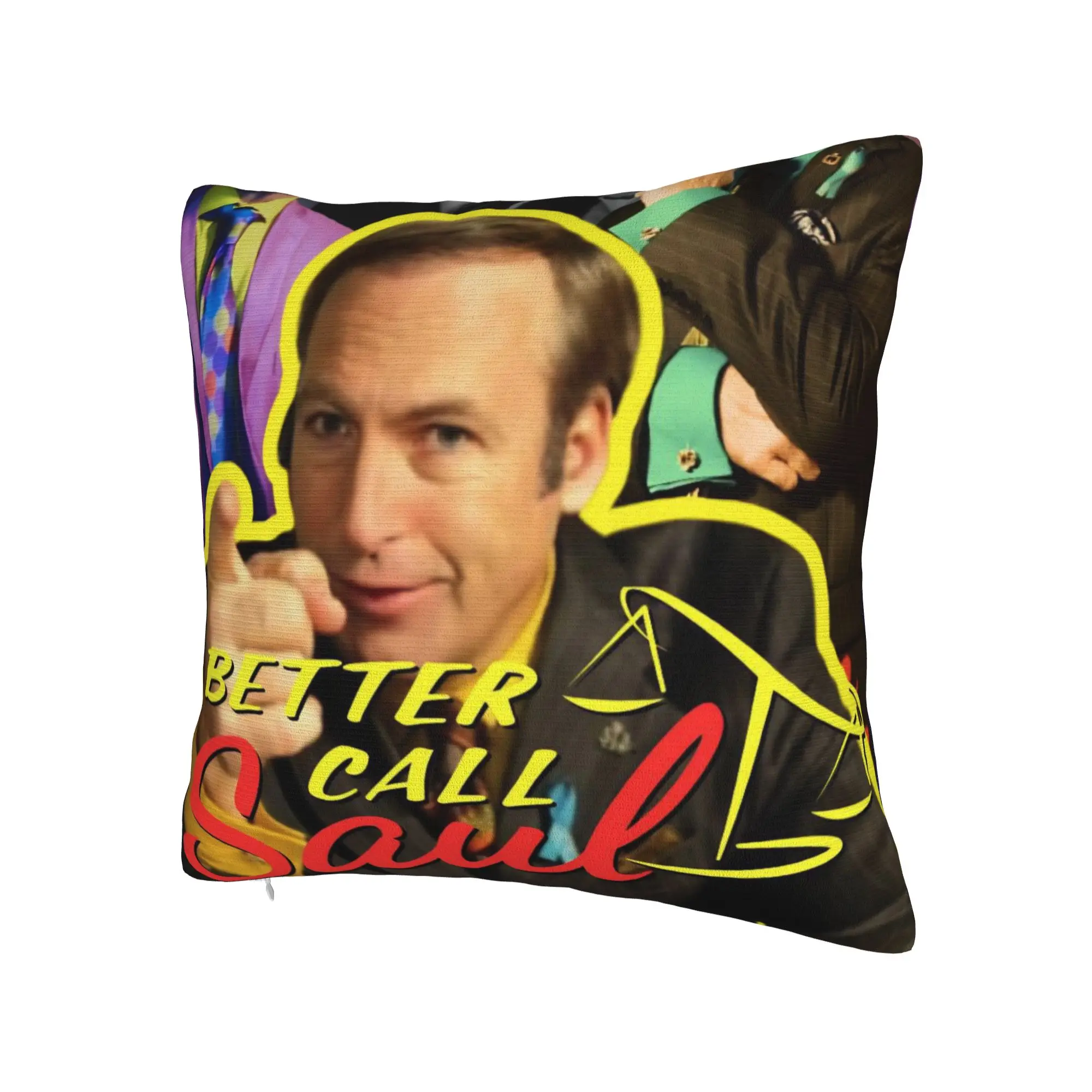 Decorative Pillowcases Saul Goodman Actor  Merch Home  Throw Pillow Case Cover Zipper Multiple Sizes