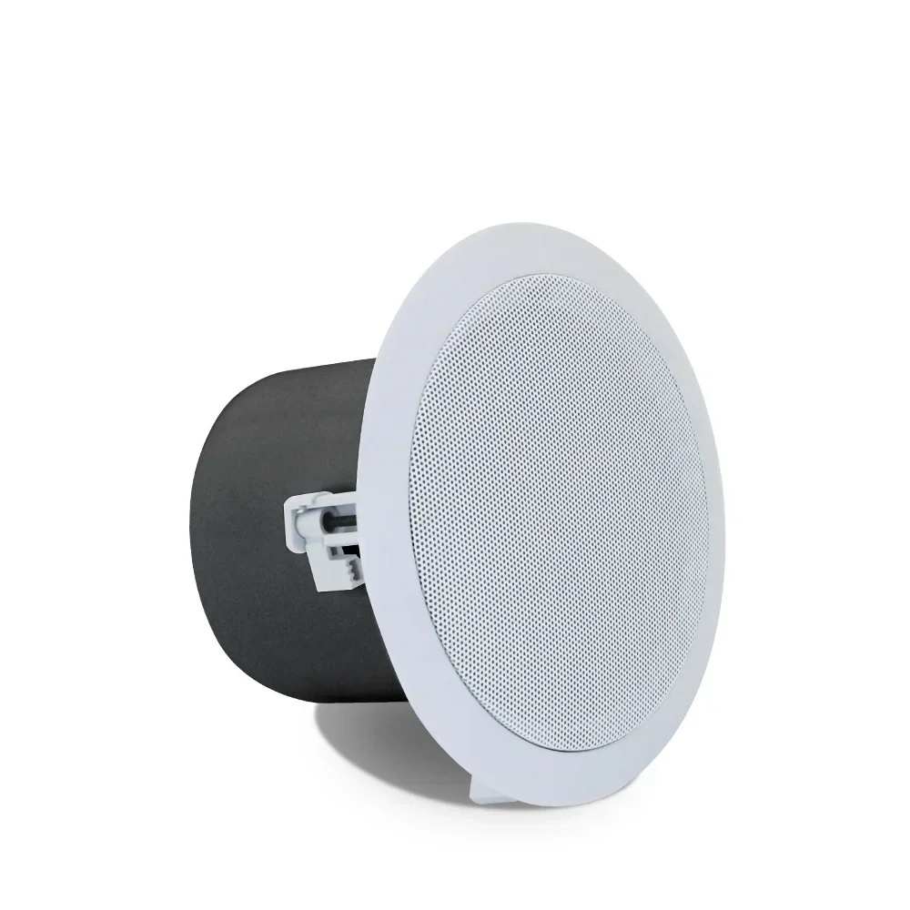 Big Power 40W Stereo Ceiling Speaker Public Broadcast 6.5 inch Loudspeaker Home Theater Background Music System Horn for Hotel