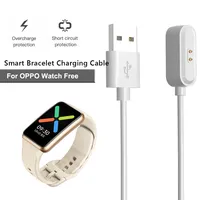 USB Fast Charging Cable Dock Charger Adapter Cord Wire For OPPO Watch Free Strong Charger Cable Smart Watch Accessories