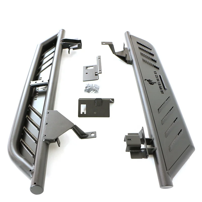 4x4 قطع غيار السيارات على الطرق الوعرة الملحقات الخارجية الأخرى 2 باب الألومنيوم تشغيل مجلس خطوات القدم الجانبية خطوة القدم صالح ل 2022 برونكو