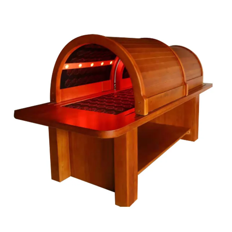 

Health Wrap Medicine Warehouse Fumigation Far Infrared Spectrum Household Solid Wood Sweating Moxibustion Bed