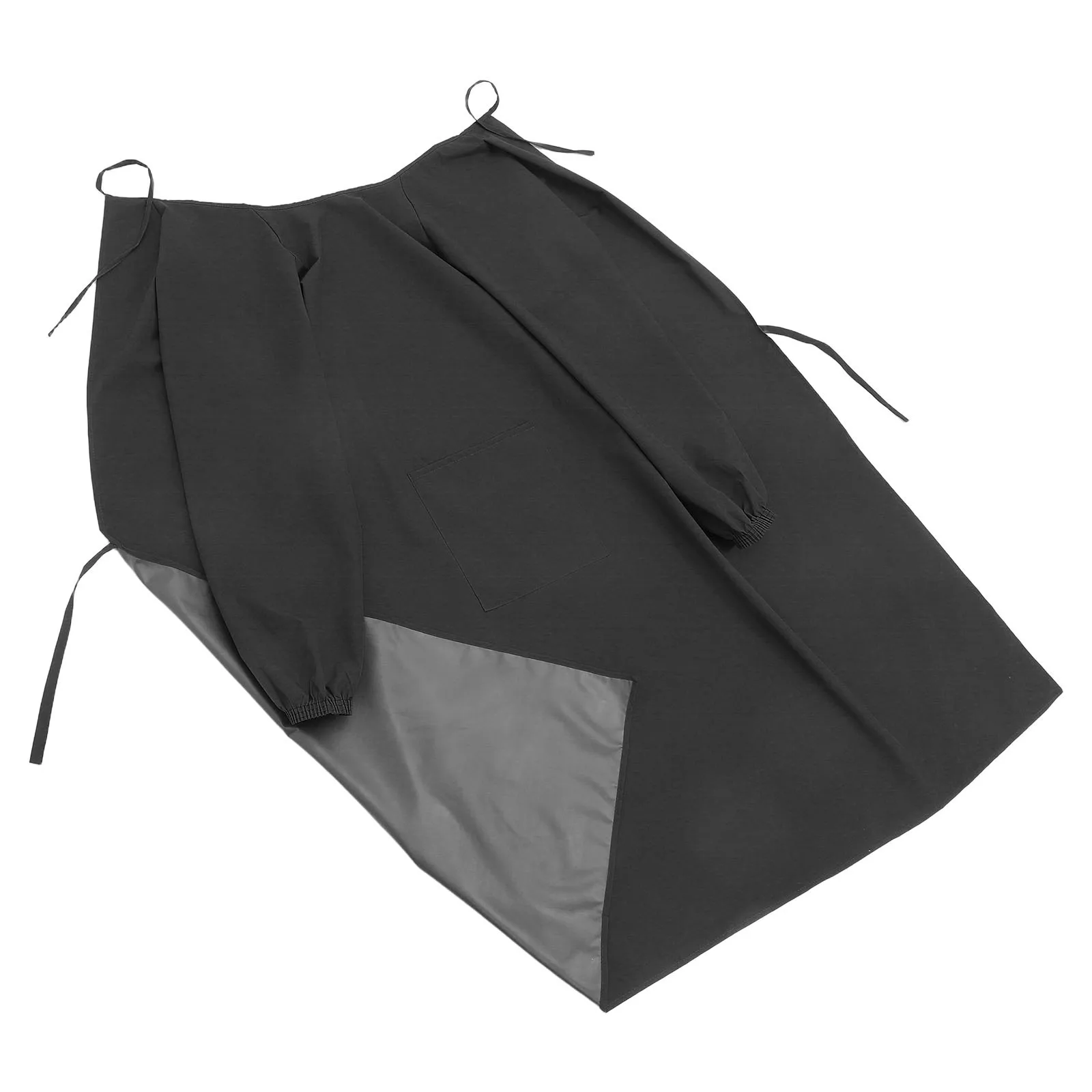 

Waterproof Oilproof Long Sleeve Apron Comfortable Breathable Kitchen Cooking Dishwashing Smock Work Protective Overall