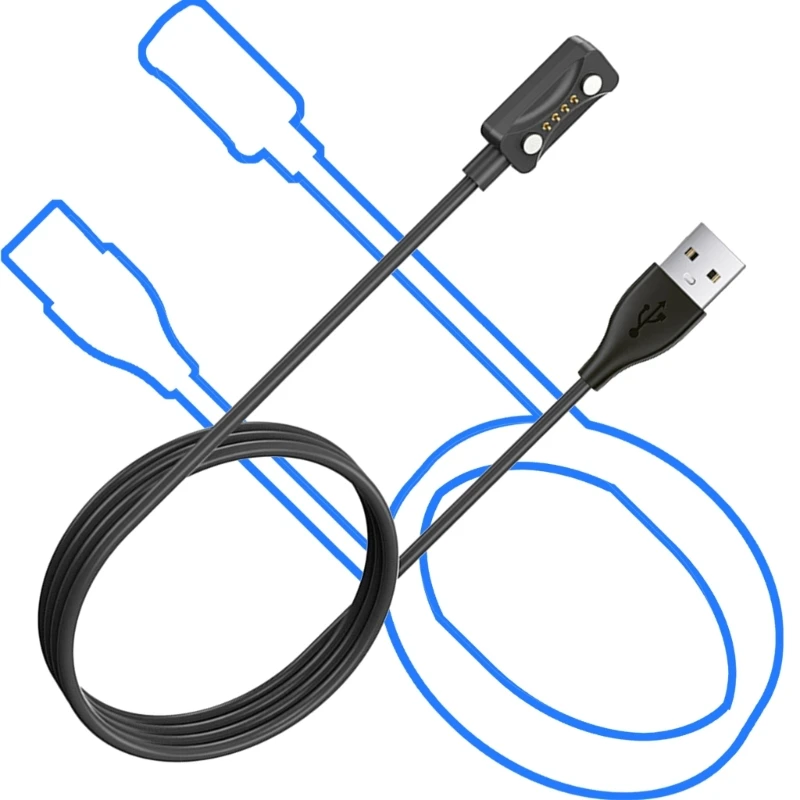 1m Charging Line USB for Pacer Wearable Electronics Travel Size 83CF