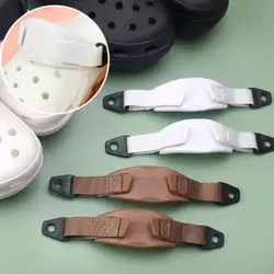 Fashion EVA Beach Slippers Sandals Straps Adjustable DIY Hole Shoes Back Strap Sandals Detachable Laces for Croc Shoes