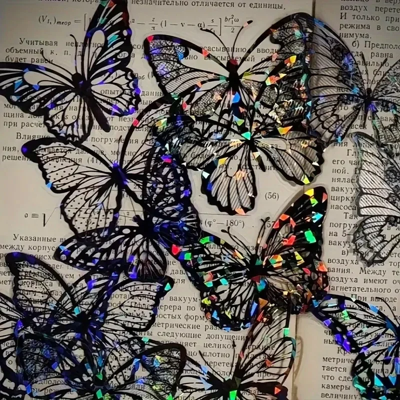 

20 листов, легкая бабочка, полые кружева, ретро, ручная учетная запись, материал «сделай сам», декоративные принадлежности для ненужных журналов, скрапбукинг