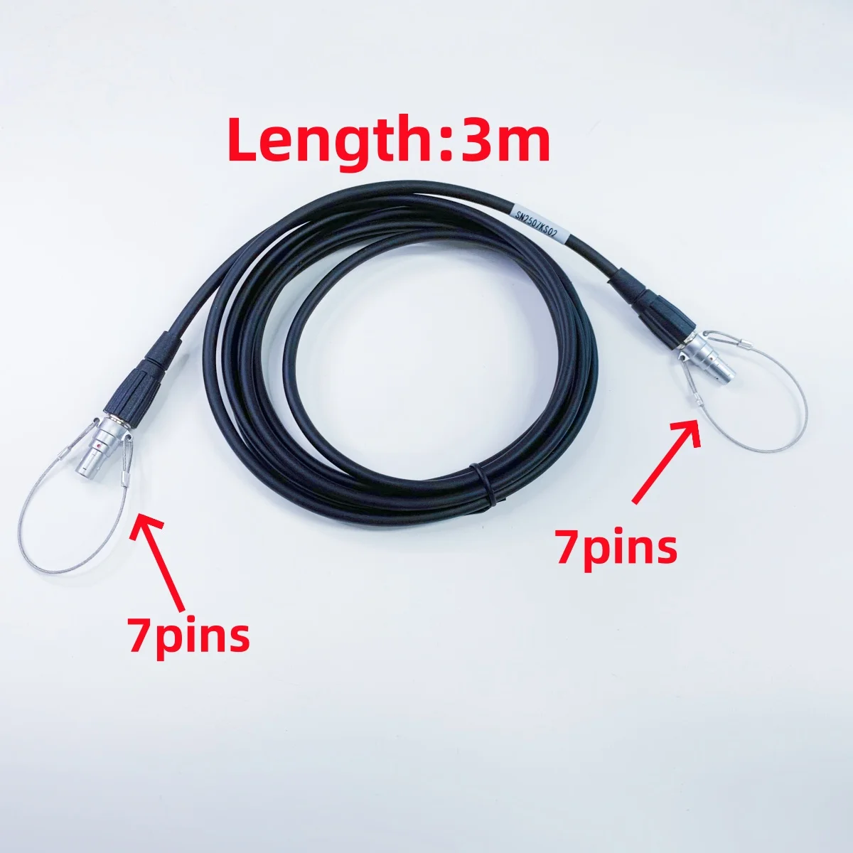 

Sino GNSS T300 T300W GPS-радио кабель 7-контактный на 7-контактный кабель для передачи данных