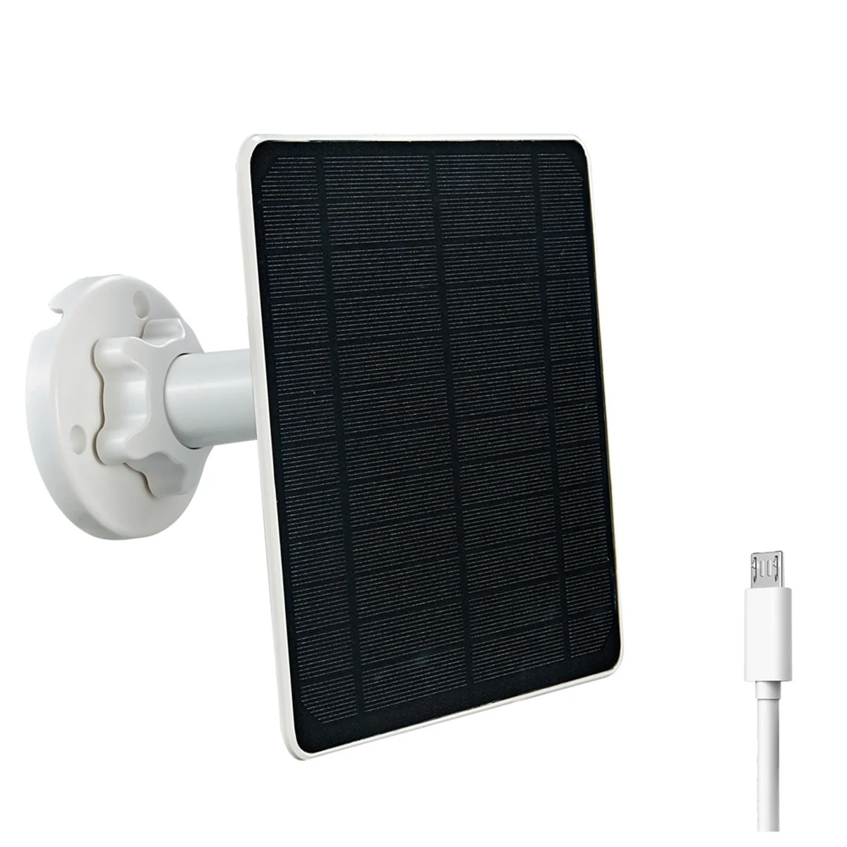 5W Solar Panels IP65 Waterproof with 3 Meters Cable for 5V Battery Camera Low Power Camera Security Camera