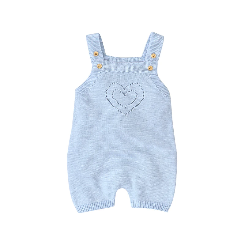 

Baby Rompers Cotton Sleeveless Knitted Newborn Boy Girl Rabbit Sunsuits Jumpsuits 0-18m One Piece Infant Child Playsuits Clothes
