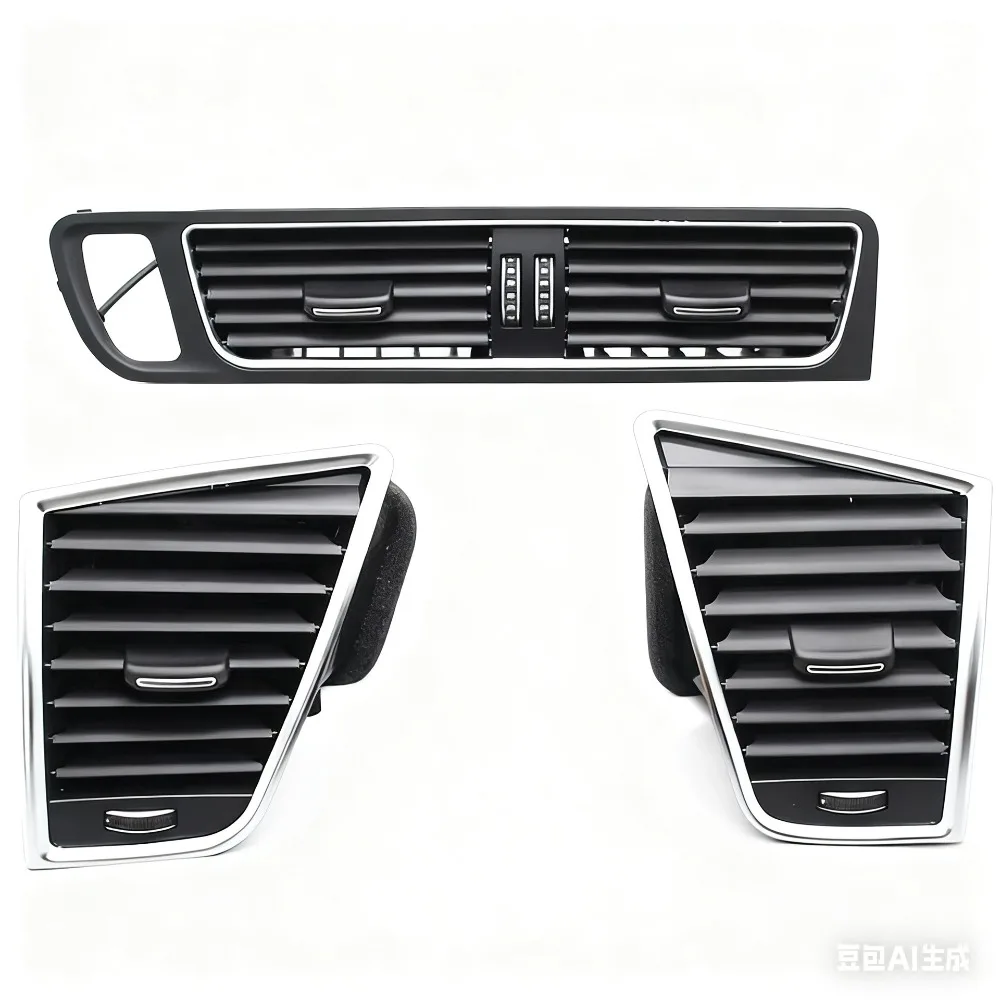 LHD Front Dashboard Left Right Middle Air Conditioner AC Vent Grille Outlet Assembly For Audi Q5 2009-2018 8R1820951 8R1820901