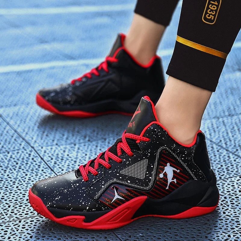 

Unisex Couple Street Basketball Culture Sports Shoes Men Basketball Shoes Basketball High Quality Sneakers Shoes Plus Size 31-40