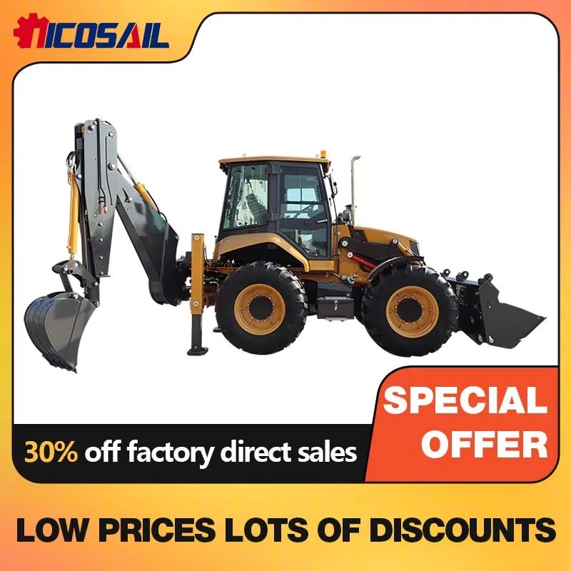 

Easy to operate loader backhoe hot selling high-quality construction machinery strongest loader backhoe