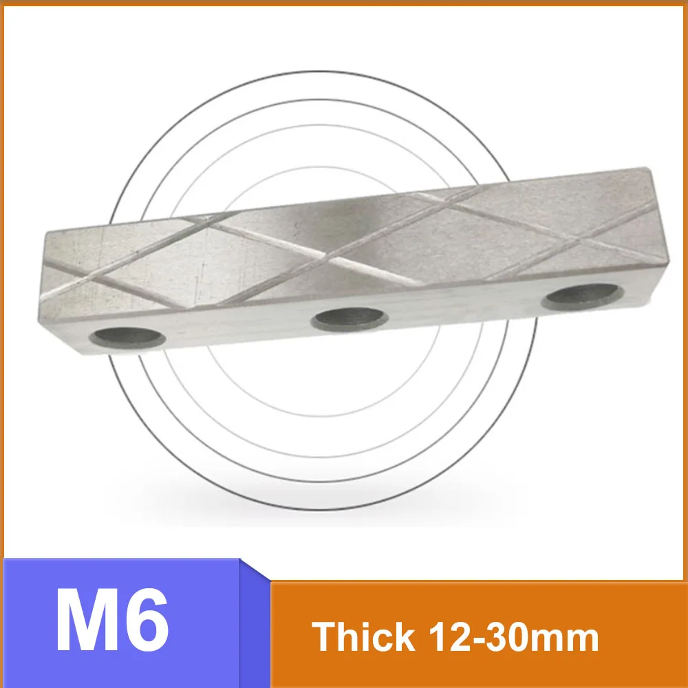 1pcs M6 Row Position Pressure Block Y31 Mold Slider Pressure Strip Thick 12-30mm L=35-120mm Injection Mold Wear-Resistant Block