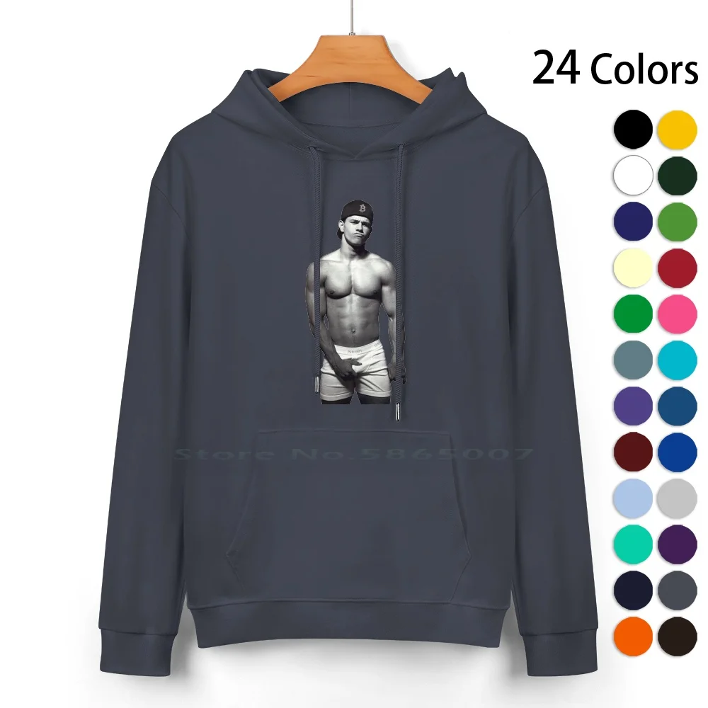 Marky Mark Bitcoin Pure Cotton Hoodie Sweater 24 Colors Marky Mark Sexy Mark Wahlberg Mark Wahlberg Bitcoin Cowboy Sexy Bitcoin