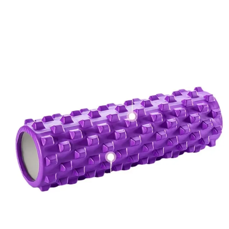 YTYIN Factory Direct EVA High Density 45cm Yoga Column High Foam Shot Lengthened Hollow Spike Multi-functional Stretching LK0812