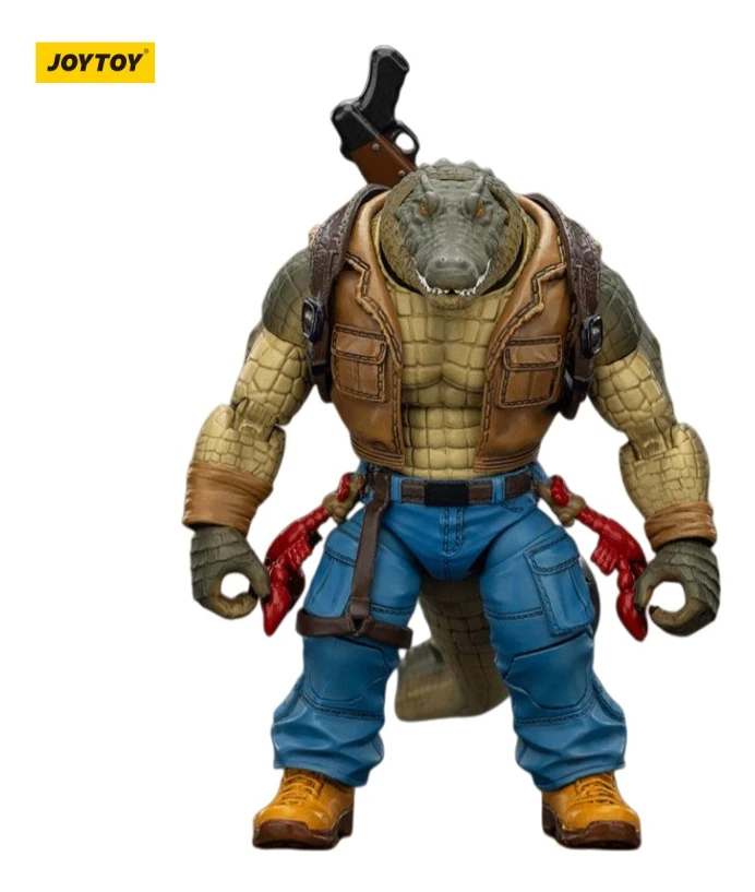 

JOYTOY TMNT-Leatherhead Action Figure Doll Model Gift Decoration Collection