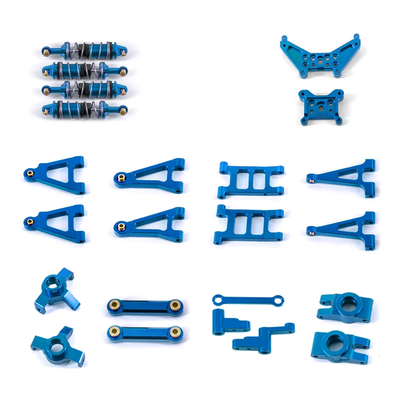 Mjx Hyper Go 1/14 14301 14302 Upgrade Parts Metal Vulnerable Parts Set For  Rc Car CNC Aluminum Accessories