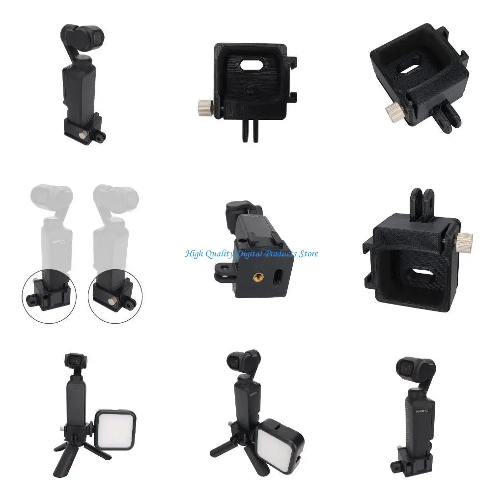 

U2JE Motion Camera Expansion Mount Base for Pocket 3 38mm Quick Release Adapter Base