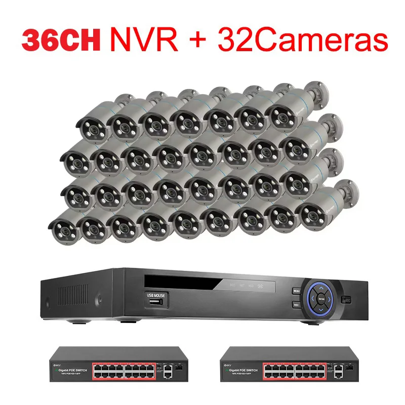 Variant: 36CH NVR 32 CAM 4MP