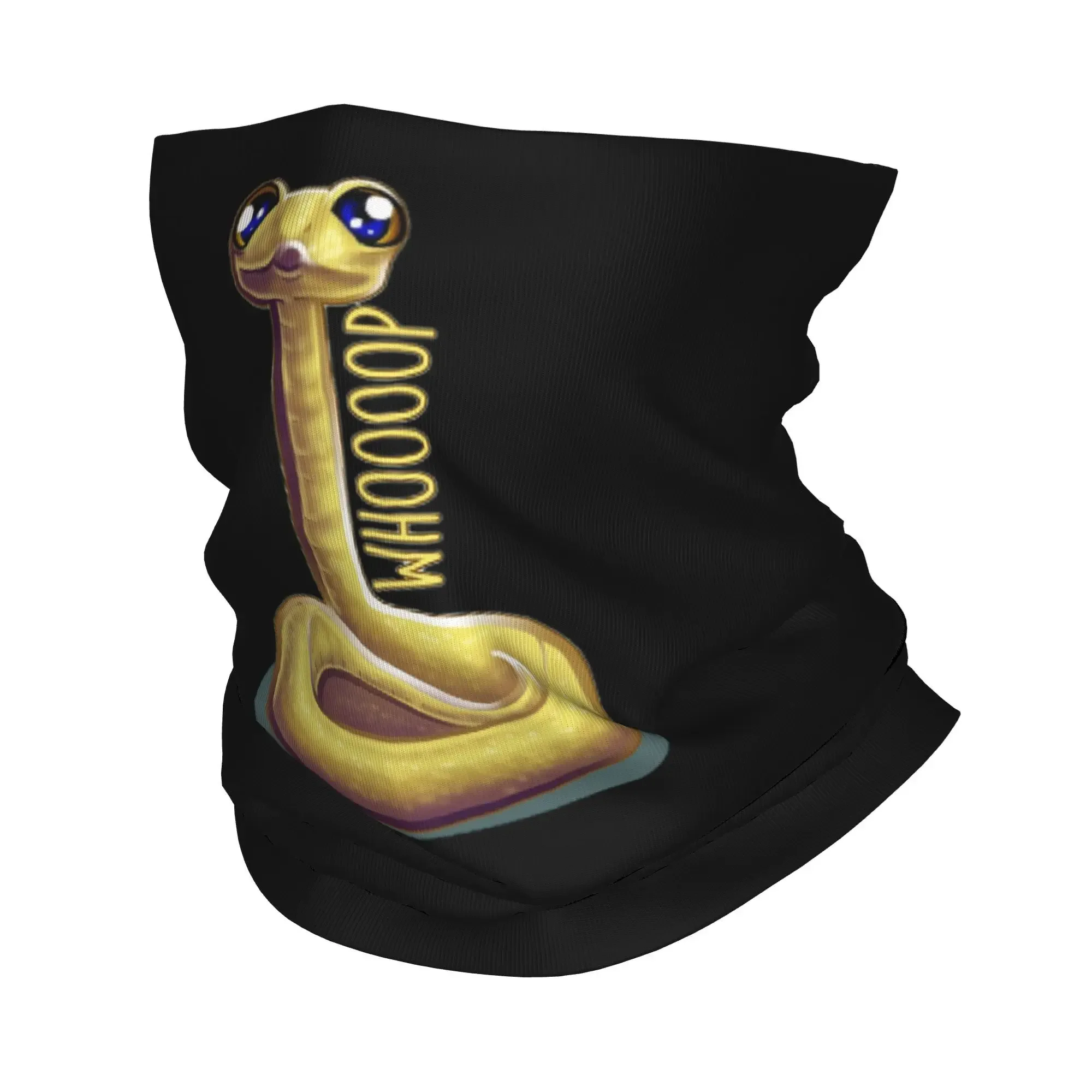 Whooping Snake Bandana Neck Gaiter Printed Magic Scarf Multifunction Cycling Scarf Riding Unisex Adult Winter