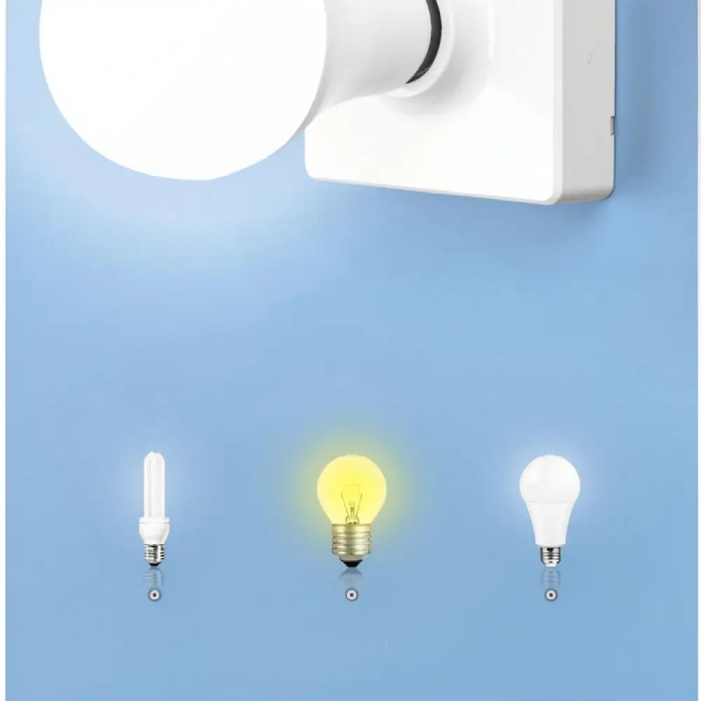 LED Lamp E27 Socket For AOKOLa 86 Type Wall Mount Base Fixture Electrical Fitting Flush Surface Installation Accessory