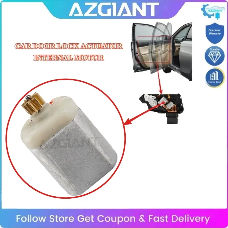 

AZGIANT FC-280 12V DC Car Centre Door Lock Motor High Power Car Accessories for Volvo XC90 S80 MK1 Auto Door Lock Repair
