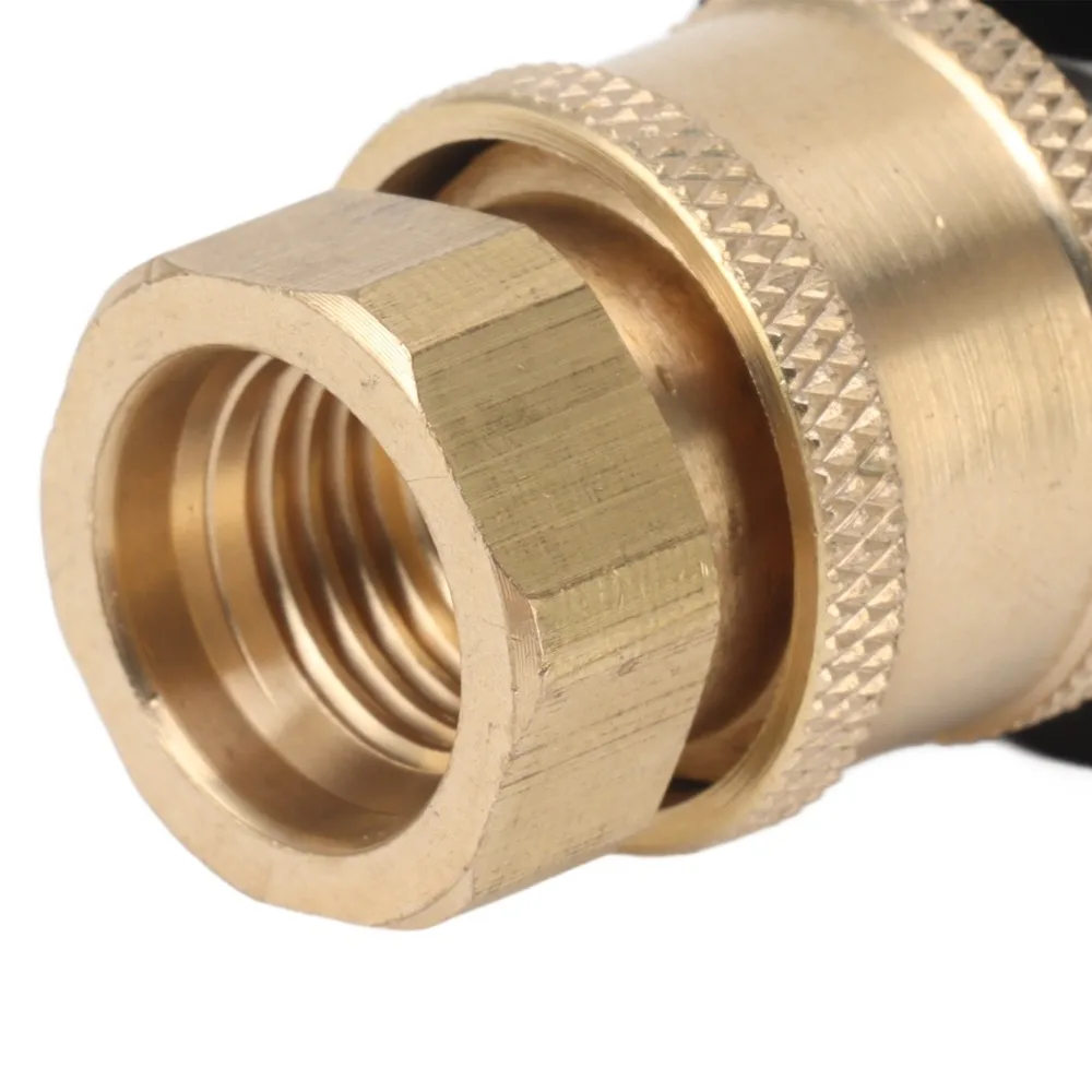 Durable Stainless Steel Pipe Cleaning Nozzle Quick Connect 61*31mm Sewer Jetter Nozzle Drain Cleaning Jetter Drain Cleaning