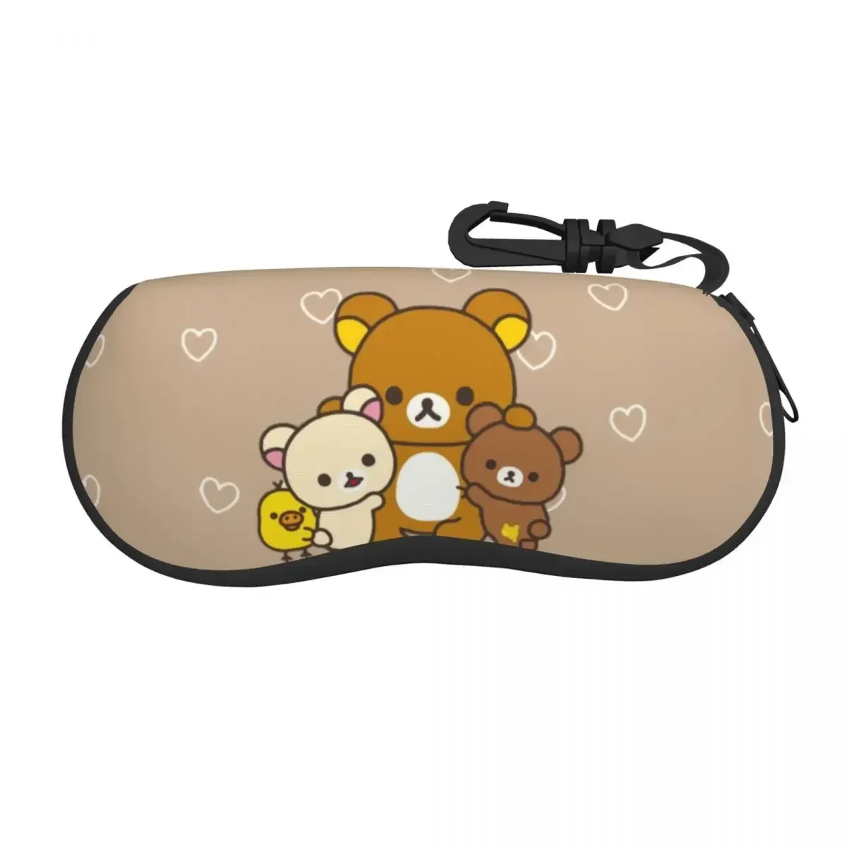 

Rilakkuma дизайн чехол для очков для женщин и мужчин милый чехол для очков с героями мультфильмов чехол для солнцезащитных очков