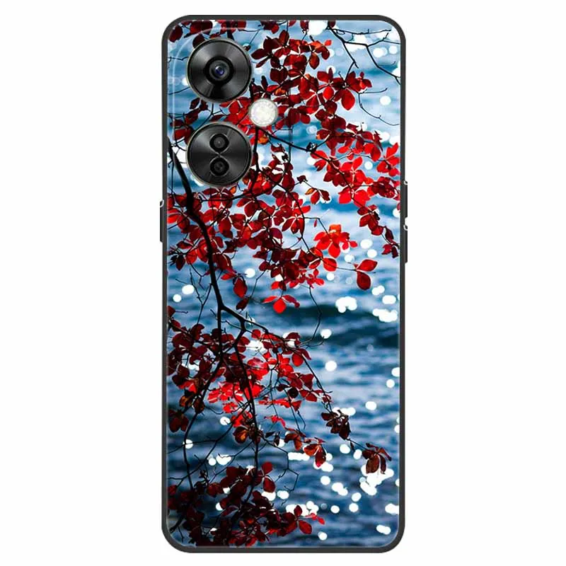 For OnePlus Nord CE 3 Lite Case Beautiful Pattern Phone Cases For One Plus Nord CE3 Lite 5G Shockproof Bumper Soft Cover Silicon