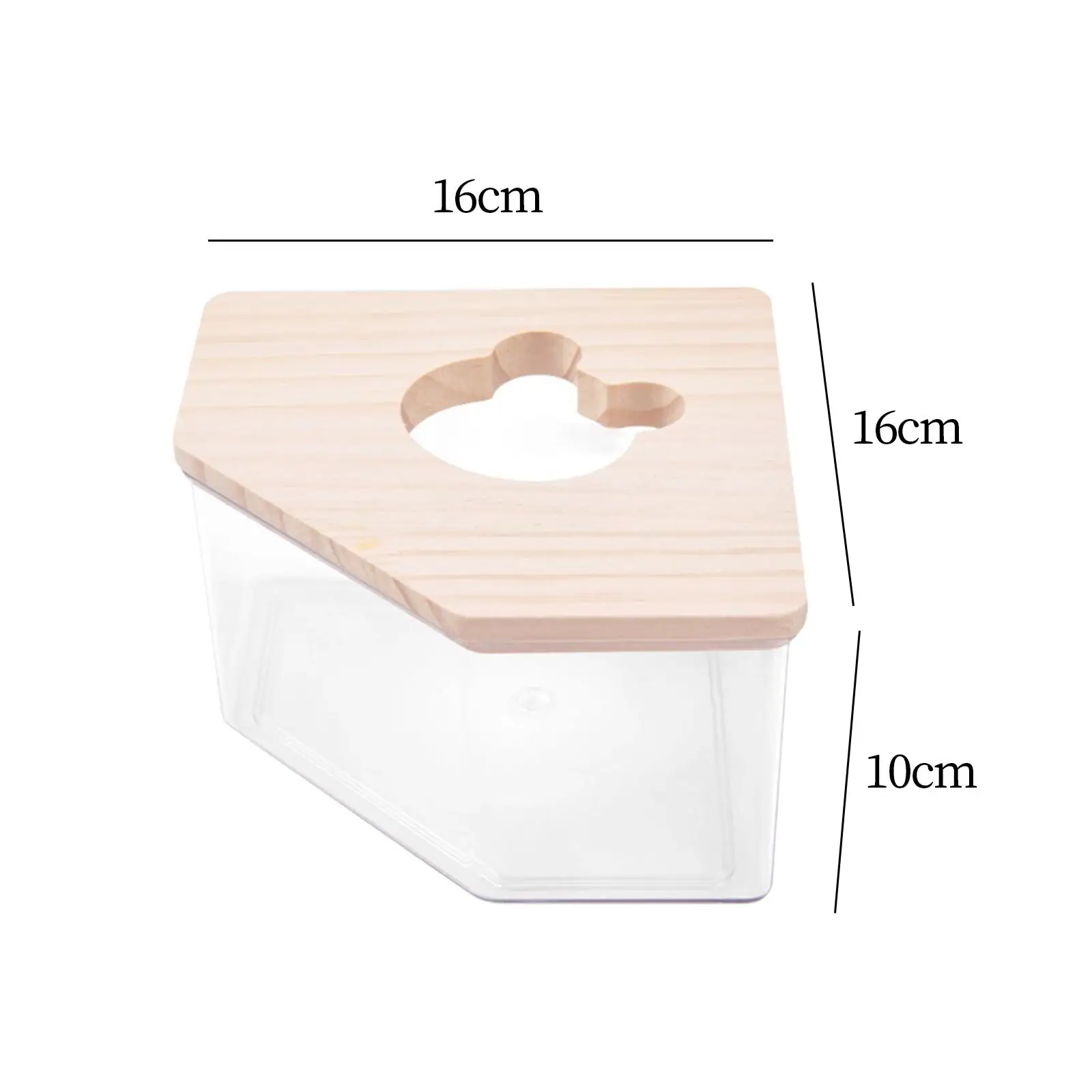 Jaula de inodoro para baño de hámster, accesorio de baño para hámster para ratones, erizo, hurón