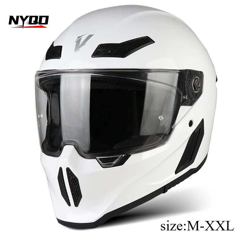 

DOT Certified Full Face Motorcycle Helmet Unisex All Season Street Bike Touring Helmet with Ventilation System