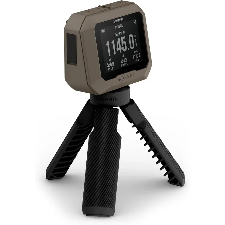 Xero-C1 Pro Compact Chronographe, Simple Set Up Bundle avec GPS, City Microfiber Books grill (02618)